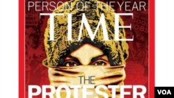 "Demonstran" menjadi Tokoh Tahun 2011 versi Majalah Time.