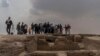 The five ancient tombs were discovered northwest of the Merenre Pyramid, in the Saqqara necropolis, or ancient cemetery, in Giza, Egypt, March 19, 2022. (Hamada Elrasam/VOA) 