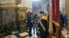 Archbishop Vasyl Semeniuk sees Vladimir Putin’s army as an evil that must be totally overcome so that it can’t attack Ukraine again or others. His sentiment is not out of line with the thoughts of many in his flock. (Jamie Dettmer/VOA)