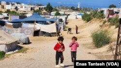 Most of the 2 million people in Gaza are displaced, living in camps or makeshift shelters such as this one in Khan Younis, Gaza, Nov. 12, 2024.