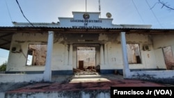 Edifício do governo do distrito de Mocímboa da Praia, Cabo Delgado, Moçambique