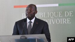 lors de la cérémonie inaugurale à laquelle assistait le vice-président ivoirien Tiémoko Meyliet Koné.