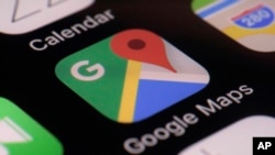 ARCHIVO - La aplicación Google Maps en un teléfono inteligente, el 22 de marzo de 2017, en Nueva York. AP