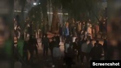 Təbrizdə oktyabrın 26-da Şəhnaz məhəlləsində etiraz aksiyası keçirilib