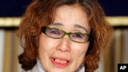 人質之一后藤建二的母親石堂順子請求日本政府營救