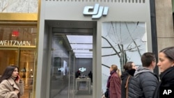 中國無人機製造商大疆創新因涉嫌與中國軍方合作被美國國防部列入黑名單,該公司已就此對五角大廈提起訴訟。 (美聯社:2024年3月22日)