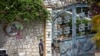 FBI agents assisting the investigation of the assassination of President Jovenel Moise stand outside his residence in Port-au-Prince, Haiti, July 15, 2021.