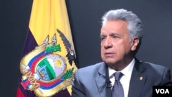 Presidente de Ecuador, Lenín Moreno, dijo a la VOA que la masiva migración de venezolanos que ha ingresado a Ecuador en busca de refugio, “ha desbordado” la capacidad de su país.