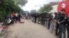 Fuertes controles migratorios en Guatemala por caravana de migrantes. [Foto: Oscar Ortiz, VOA]