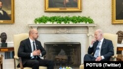 Зустріч президента США Джо Байдена із прем’єр-міністр України Денисом Шмигалем