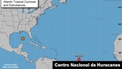 La tormenta tropical Gonzalo continúa aumentando su fuerza y podría convertirse en un huracán el jueves 23 de julio de 2020.