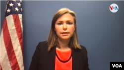 Emily Mendrala, subsecretaria adjunta para Asuntos del Hemisferio Occidental del Departamento de Estado de Estados Unidos.