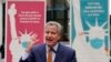 Walikota Bill de Blasio mengumumkan mandat vaksin di New York (foto: dok). 