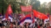 Protest Dodikovih pristalica u Banjaluci zbog izbornih rezultata