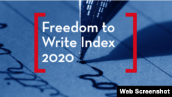 美國筆會發表2020年度全球寫作自由度報告