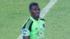 Orlando Pirates goalkeeper and captain of the national South African soccer team, Senzo Meyiwa during a match against Ajax in Soweto, Johannesburg, Oct. 25, 2014.