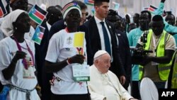 Le pape François au Soudan du Sud.