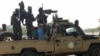 FILE - Chadian soldiers arrive at the Koundoul market, 25 kilometers from N'Djamena, on Jan. 3, 2020, upon their return after a monthslong mission fighting Boko Haram in Nigeria. The military killed scores of Boko Haram fighters in airstrikes on Nov. 8, 2024, the government said.