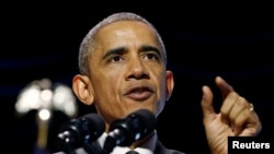 Le président Barack Obama