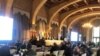Imagen de reunión de la Sociedad Interamericana de Prensa (SIP), el miércoles 5 de mayo de 2021. [Foto: Antoni Belchi, VOA].