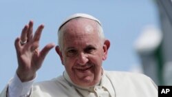 Le pape François (Photo AP)