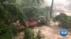华盛顿大雨滂沱 特朗普宣扬环境保护成就