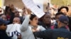 Des manifestants contre les féminicides perturbent un sommet économique en Afrique du Sud