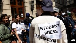 Israel Palestinians Campus Protests