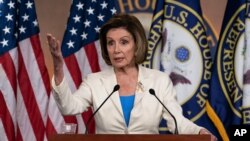 Nensi Pelosi, predsedavajuća Predstavničkim domom američkog Kongresa (Foto: AP)