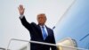 President Donald Trump waves before boarding Air Force One for a trip to Charlotte to deliver remarks on health care, Thursday, Sept. 24, 2020, in Andrews Air Force Base, Md. (AP Photo/Evan Vucci)