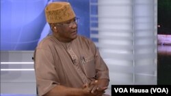  Aliyu Mustapha, shugaban Sashen Hausa na Muryar Amurka.