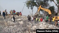 Bene mai hawa uku da rushe a Gwarinpa da ke Abuja