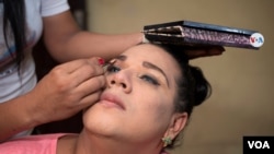 Ludwika Vega, es presidenta de una organización de mujeres trans en Nicaragua. [Foto VOA].