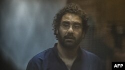 Alaa Abdel Fattah est une figure centrale de la révolte populaire égyptienne ayant renversé le président Moubarak en 2011.
