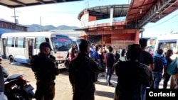 En Fotos | Caos por la toma de autobuses por parte del Gobierno de El Salvador