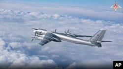 러시아군 투폴레프(Tu)-95 폭격기 (자료사진=러시아 국방부)
