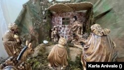 Los pesebres representan para los cristianos el nacimiento de Jesús, el 24 de diciembre a las 12 de la medianoche.