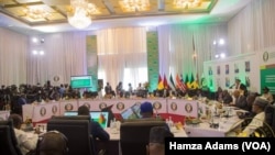 Shugabannin Kasashen Afirka Ta Yamma Sun Gabatar Da Wani Taro Karkashin Kungiyar ECOWAS A Ghana