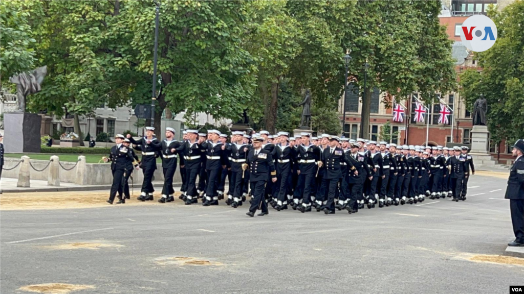 Funerales de la reina Isabel II de Inglaterra, el lunes 19 de septiembre de 2022, en Londres, Reino Unido.