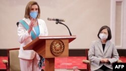 امریکی ایوانِ نمائندگان کی اسپیکر نینسی پلوسی کے دورۂ تائیوان پر چین نے شدید ردعمل ظاہر کیا تھا۔