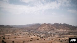 A general view of the village of Erebti, Ethiopia, on June 09, 2022. 
