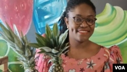 Aurélie Gniningan, la propriétaire de Fruityfresh à Lomé.