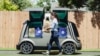 Grocery Store Using Unmanned Vehicles for Delivery 