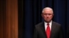 Jaksa Agung AS Jeff Sessions di Washington D.C., 26 Oktober 2018. (Foto: dok).