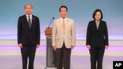 台灣星期天（12月29日）舉行總統大選辯論會。
