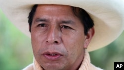 ARCHIVO: Una imagen de Pedro Castillo, expresidente de Perú que fue encarcelado en diciembre de 2022 tra su anuncio de disolver el Congreso. Ahora enfrenta cargos de rebelión conspiración y otros.