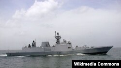 印度導彈護衛艦什瓦利克號 (資料圖片)