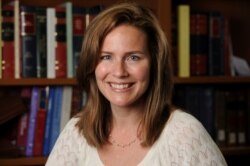 Amy Coney Barrett, actualmente jueza del Séptimo Circuito Federal de Apelaciones de EE.UU.