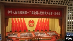 中國第十二屆全國人大第一次全體會議