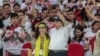 Daniel Ortega, presidente de Nicaragua y su esposa, Rosario Murillo. [Foto: Manuel Esquivel]